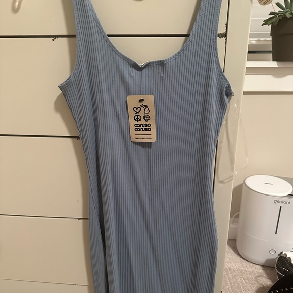 BRAND NEW CARUSO ZIP UP DRESS. SO FLATTERING. NEW WITH TAGS - Picture 4 of 4